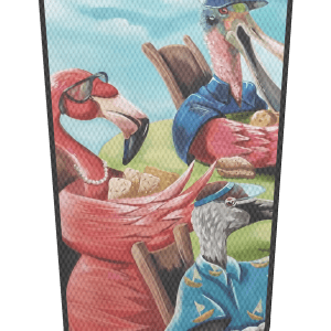 Tropical Birds Scarlet Macaw play cards 001 lview adlt