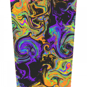 Abstract Deep Blues and Golds V1