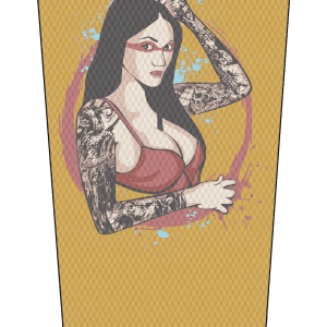 Tattoo Woman gold V1