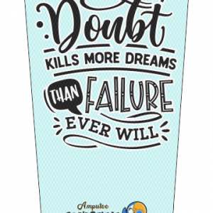 Doubt Kills More Dreams wht stroke V1