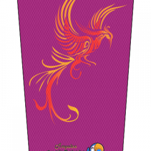 Phoenix Flying magenta bgnd V1