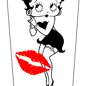 BettyBoop Stands Red Lips v2