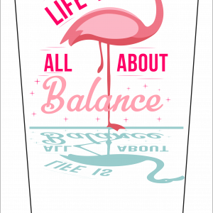 Flamingo Lifes About Balance