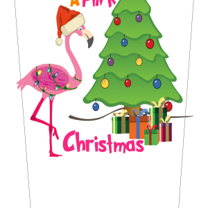 Flamingos Dreaming of Christmas