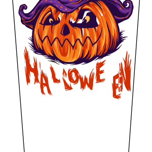 Pumpkin Wizard Head