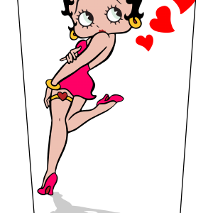 BettyBoop Floating Hearts V1