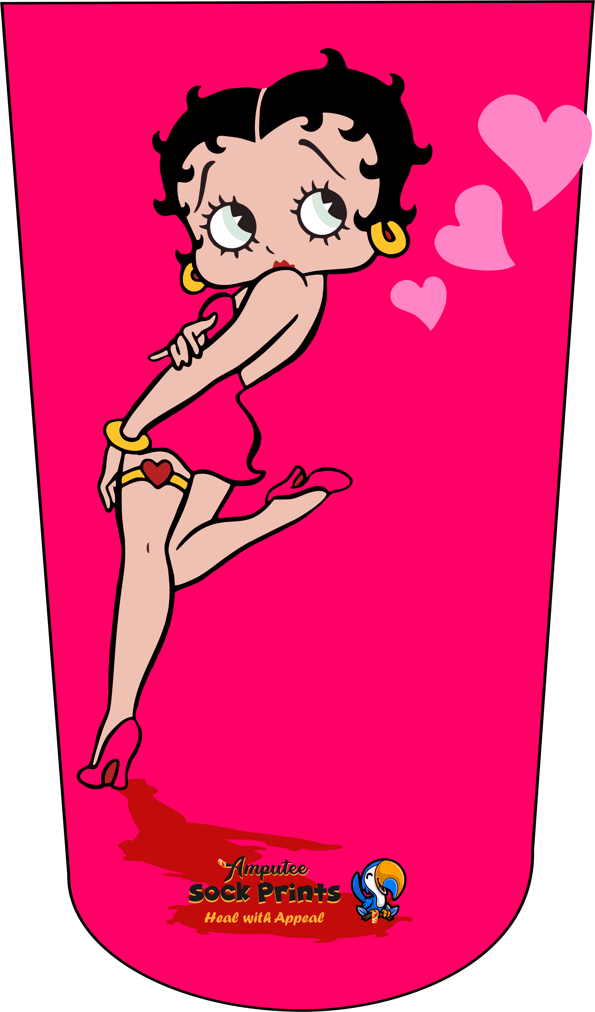 BettyBoop Floating Hearts V2
