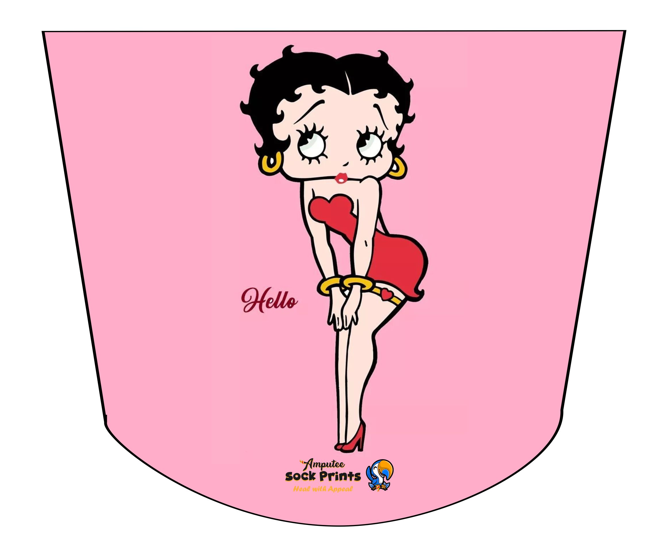 BettyBoop Hello RedDress V1 ATKA