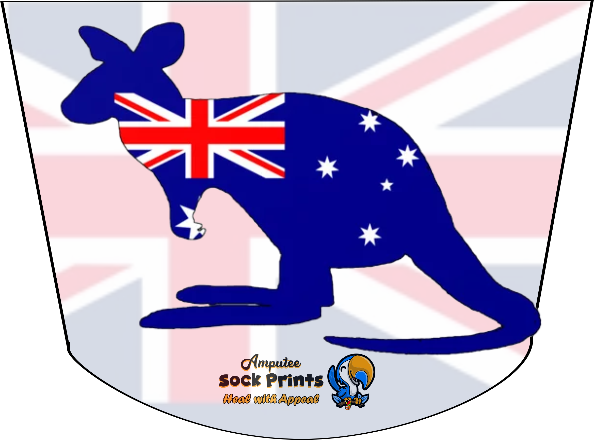 Australian Kangaroo Flag V1 ATKA