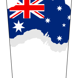 Australian Map Flag V1