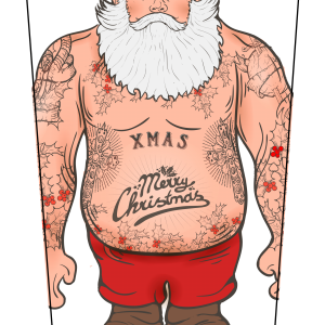 Christmas Tattoo Dude V1