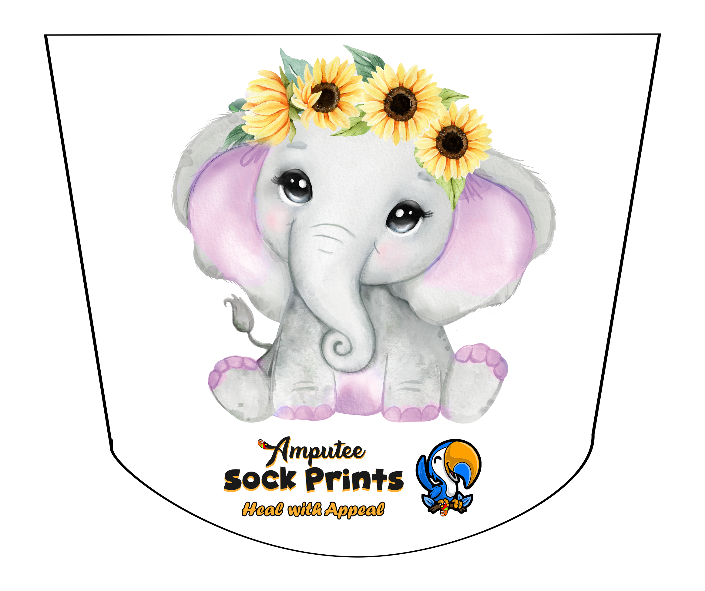 Sunflower Girl Elephant V1 ATKA
