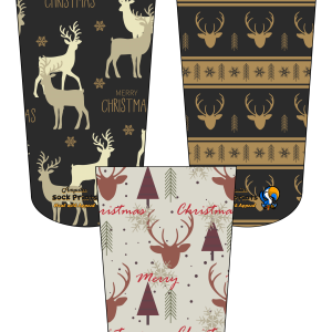 The reindeer woodsy patterns