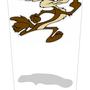 Amputee Sock "Wile E Coyote V1"