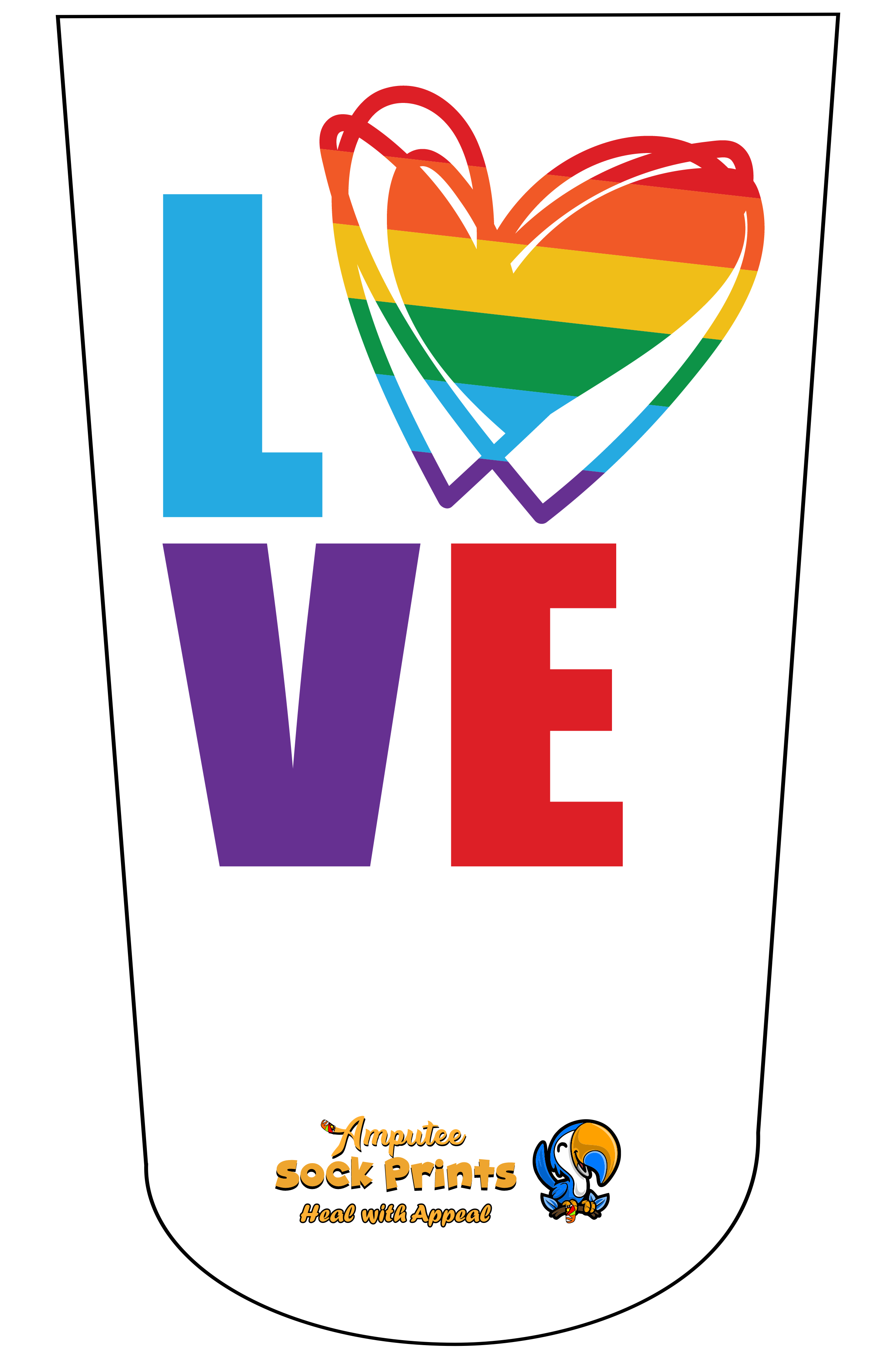 Love rainbow colors V1
