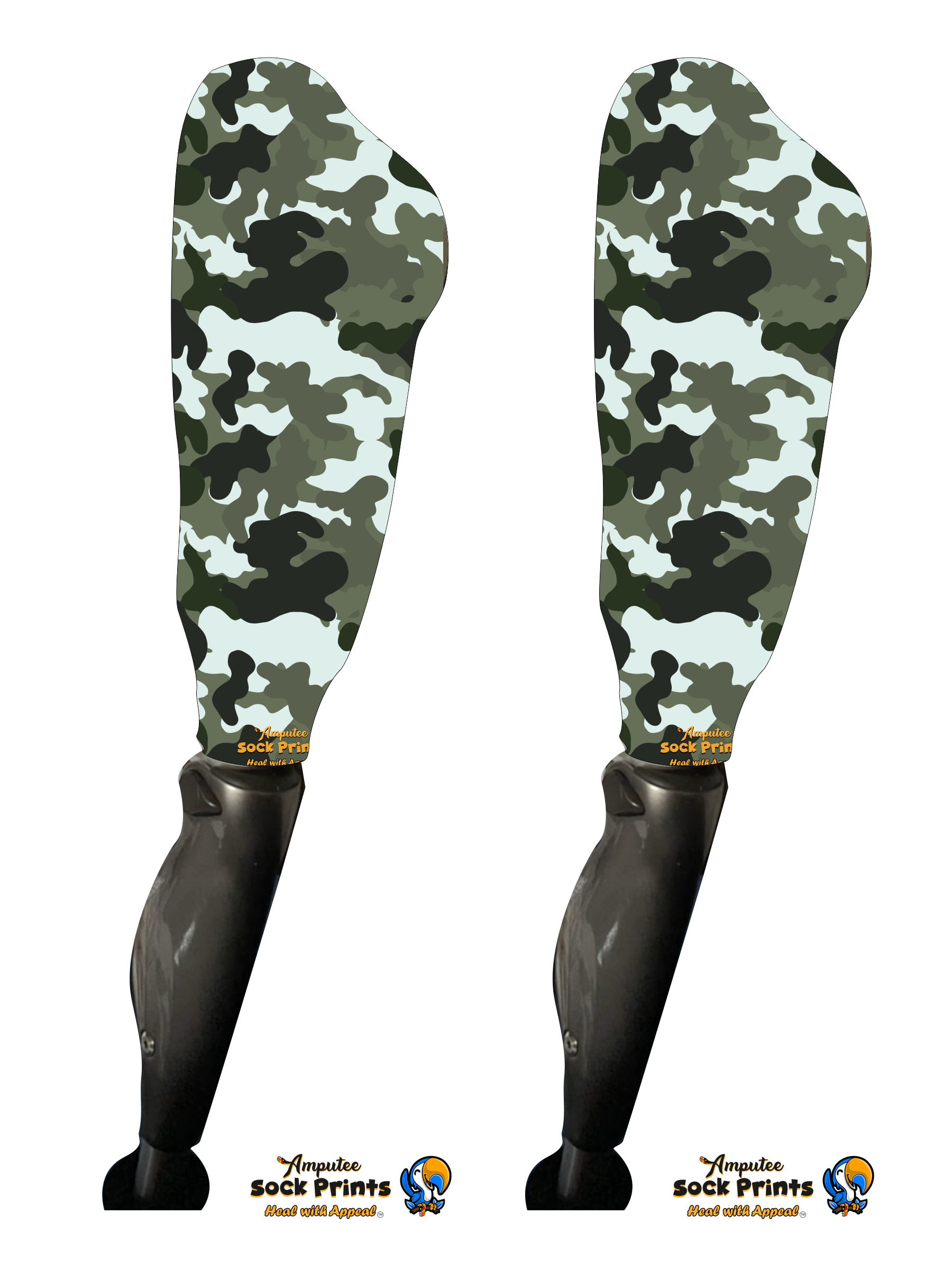 Decorative Camo V2 BOOT PAIR