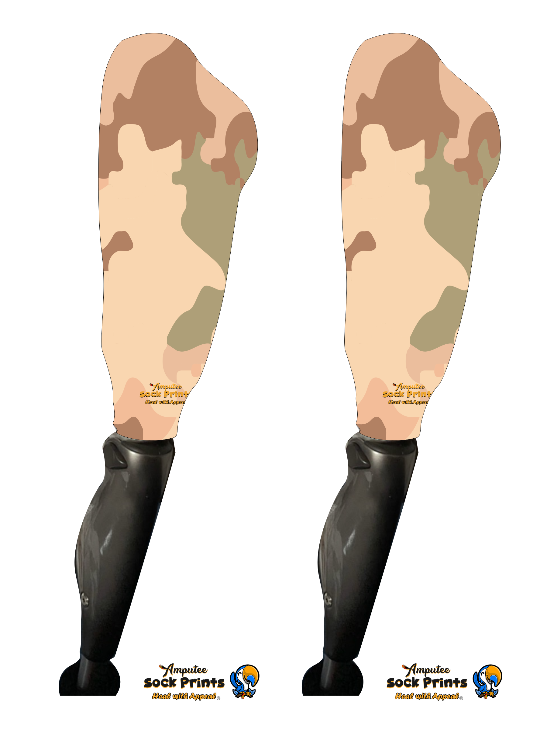 Decorative Camo V4 BOOT PAIR