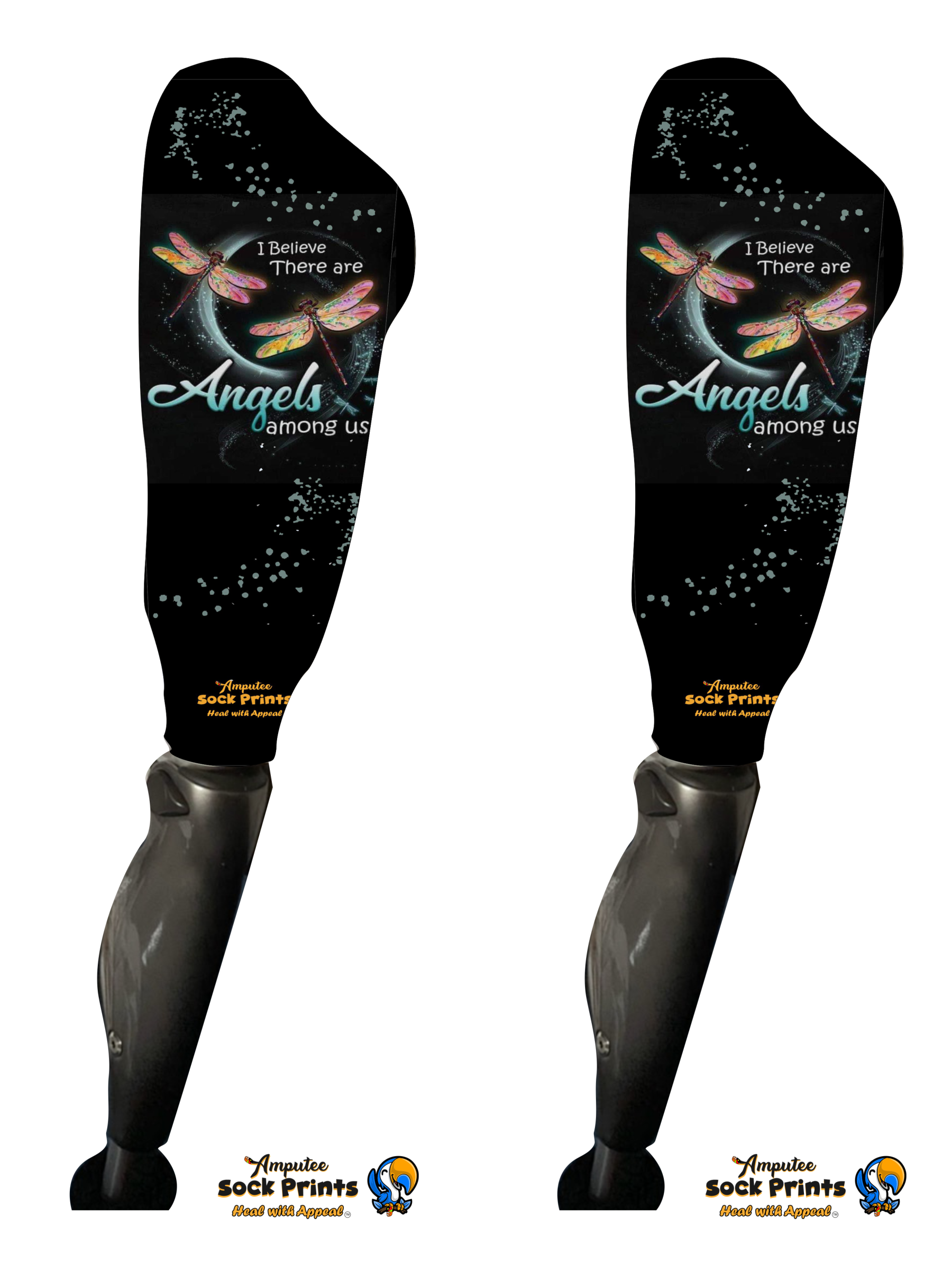 Dragon flies angels among us V1 BOOT PAIR