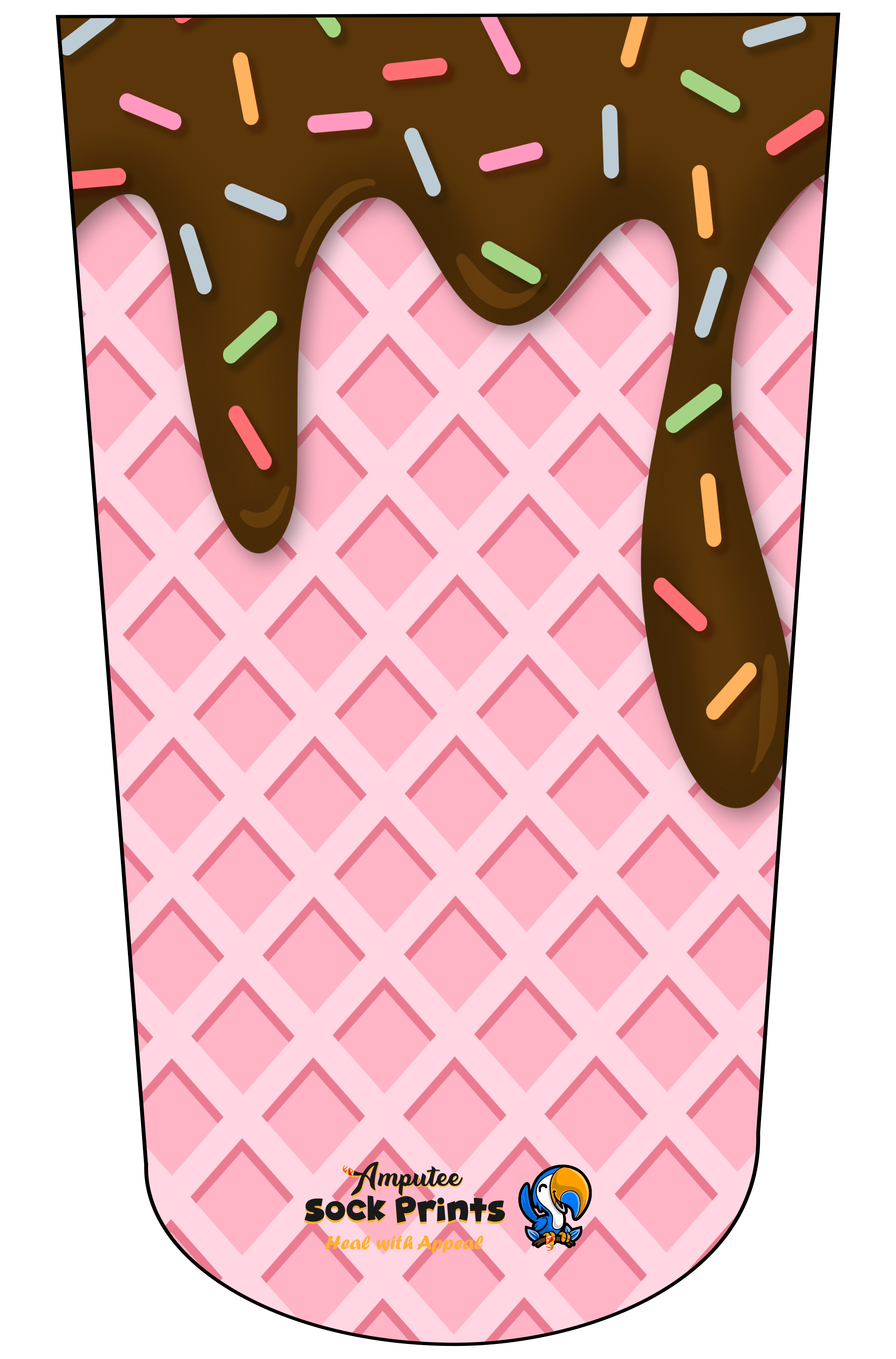 Icecream Chocolate w sprinkles v1