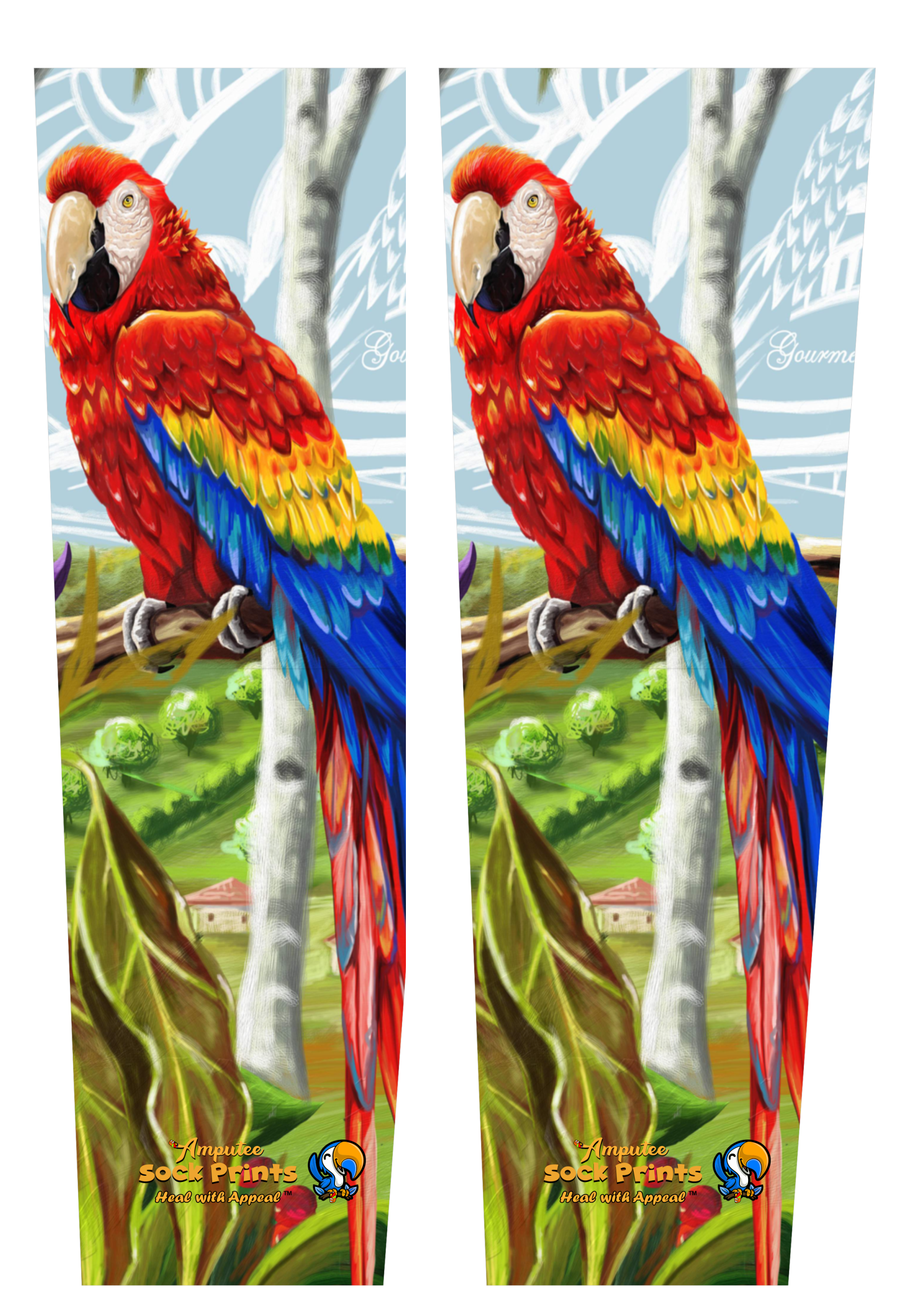 Macaw Tropical V1 SLEEVE PAIR