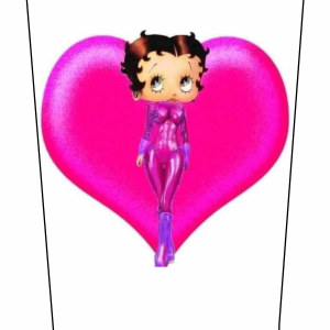 BettyBoop big pink heart V1