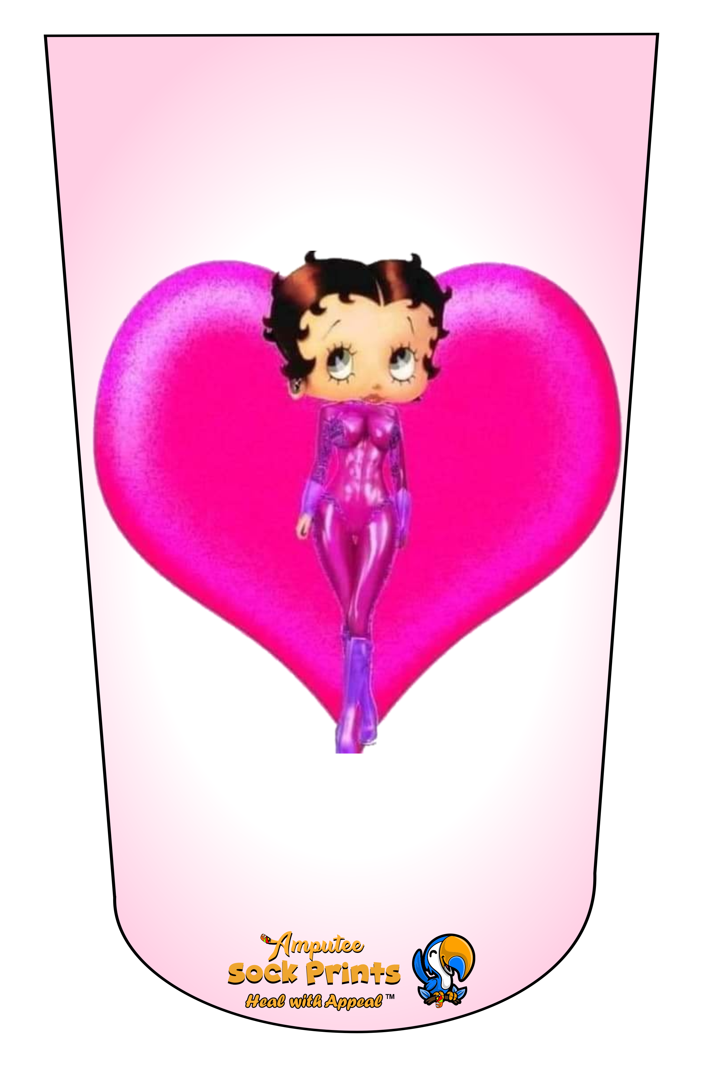 BettyBoop big pink heart V2