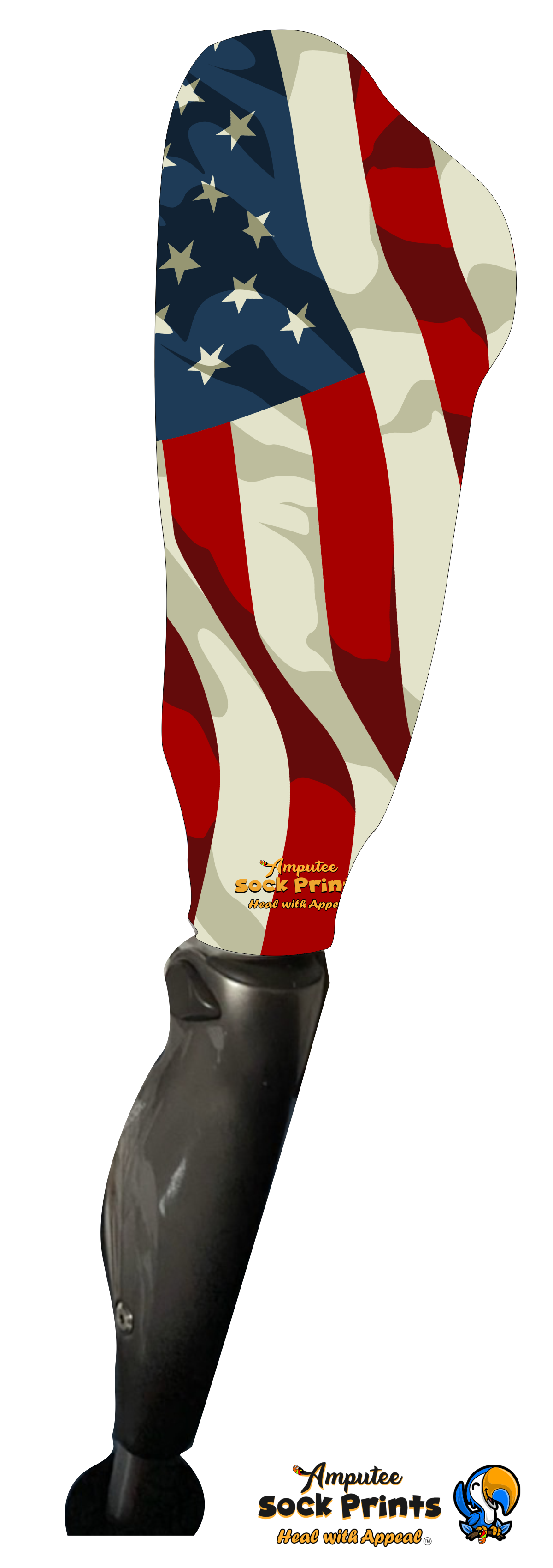 Vintage American Flag V1 SLEEVE BOOT