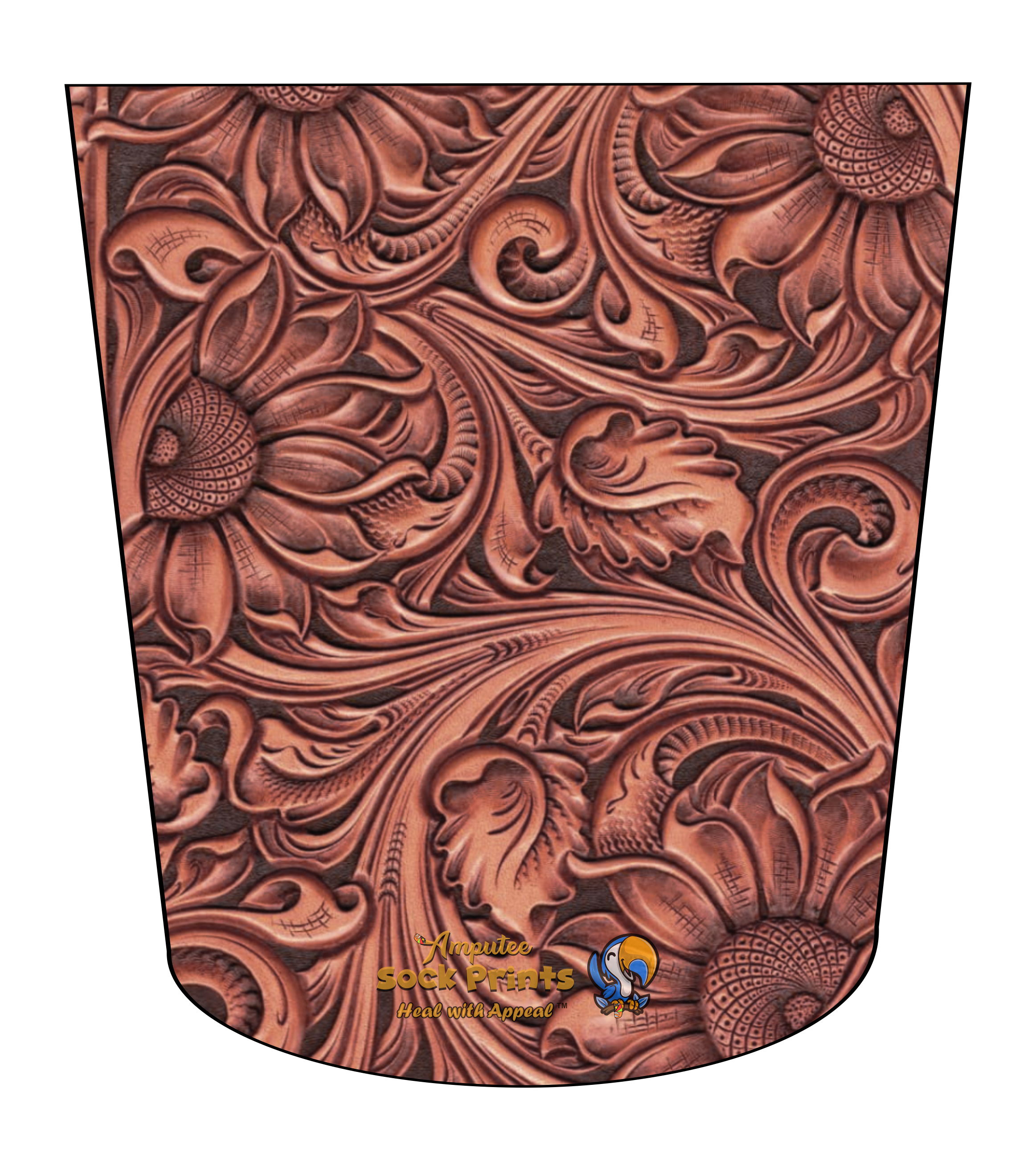 Western tooled pattern V2 ATKA