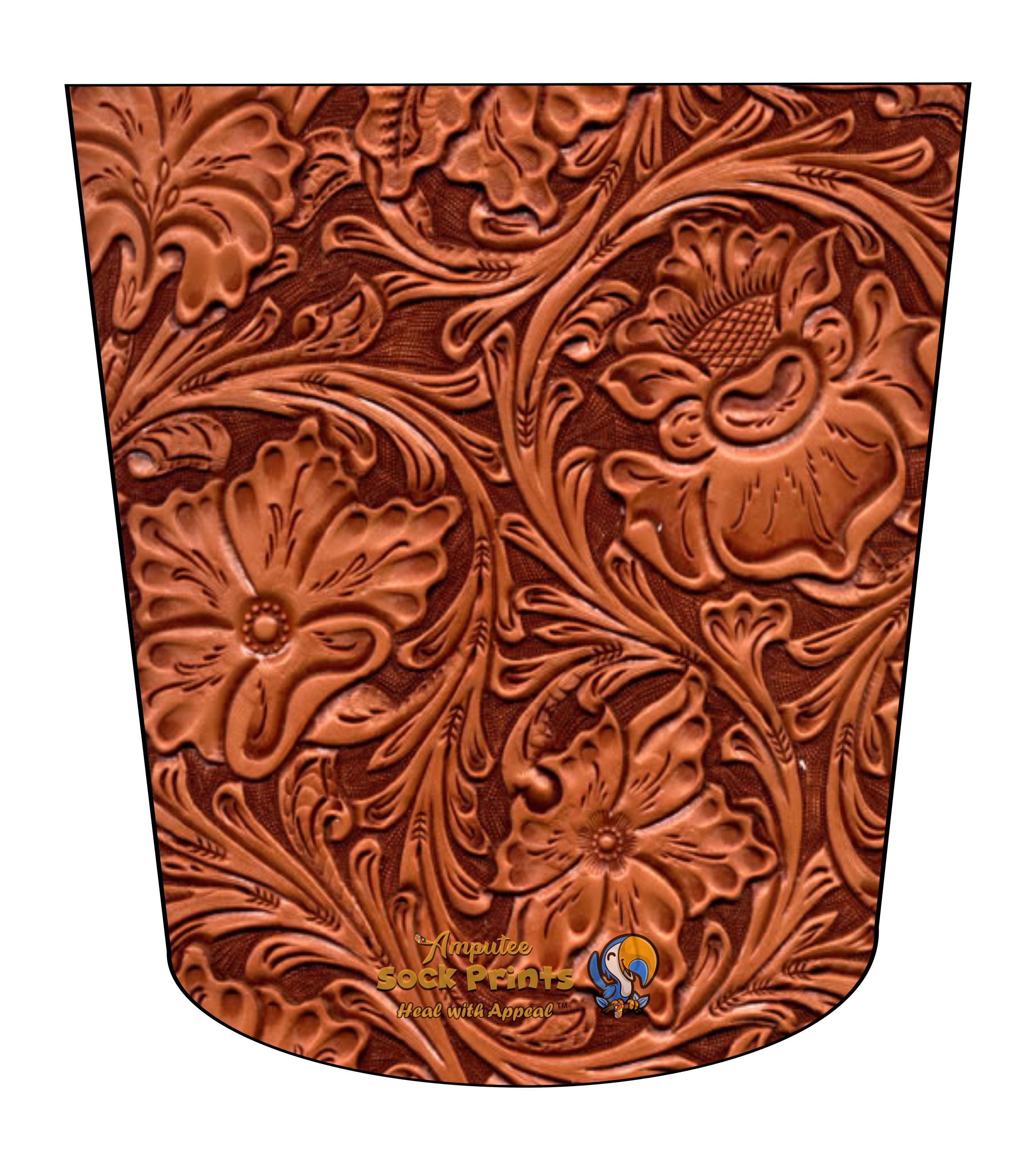 Western tooled pattern V3 ATKA