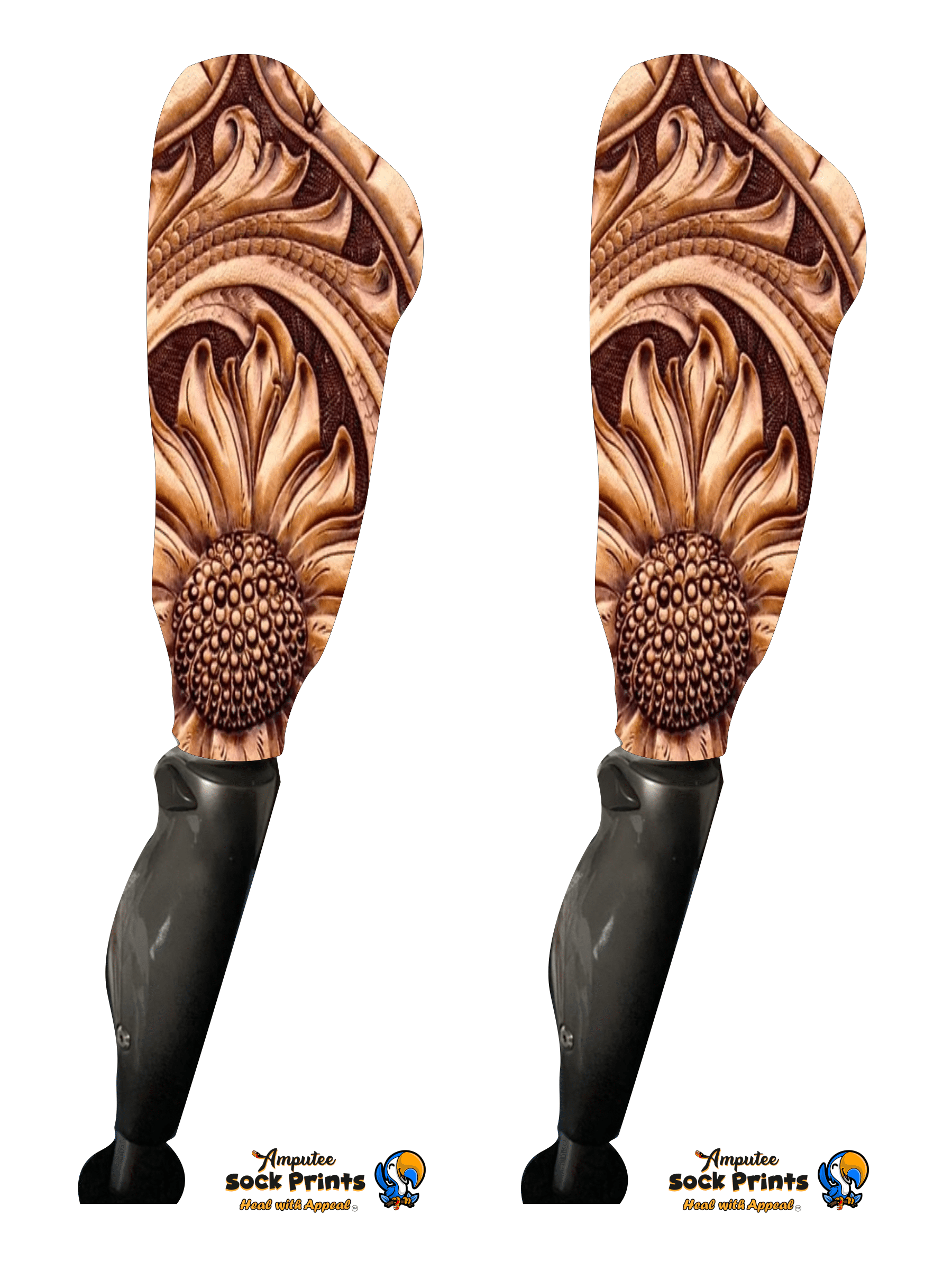 Western tooled pattern V4