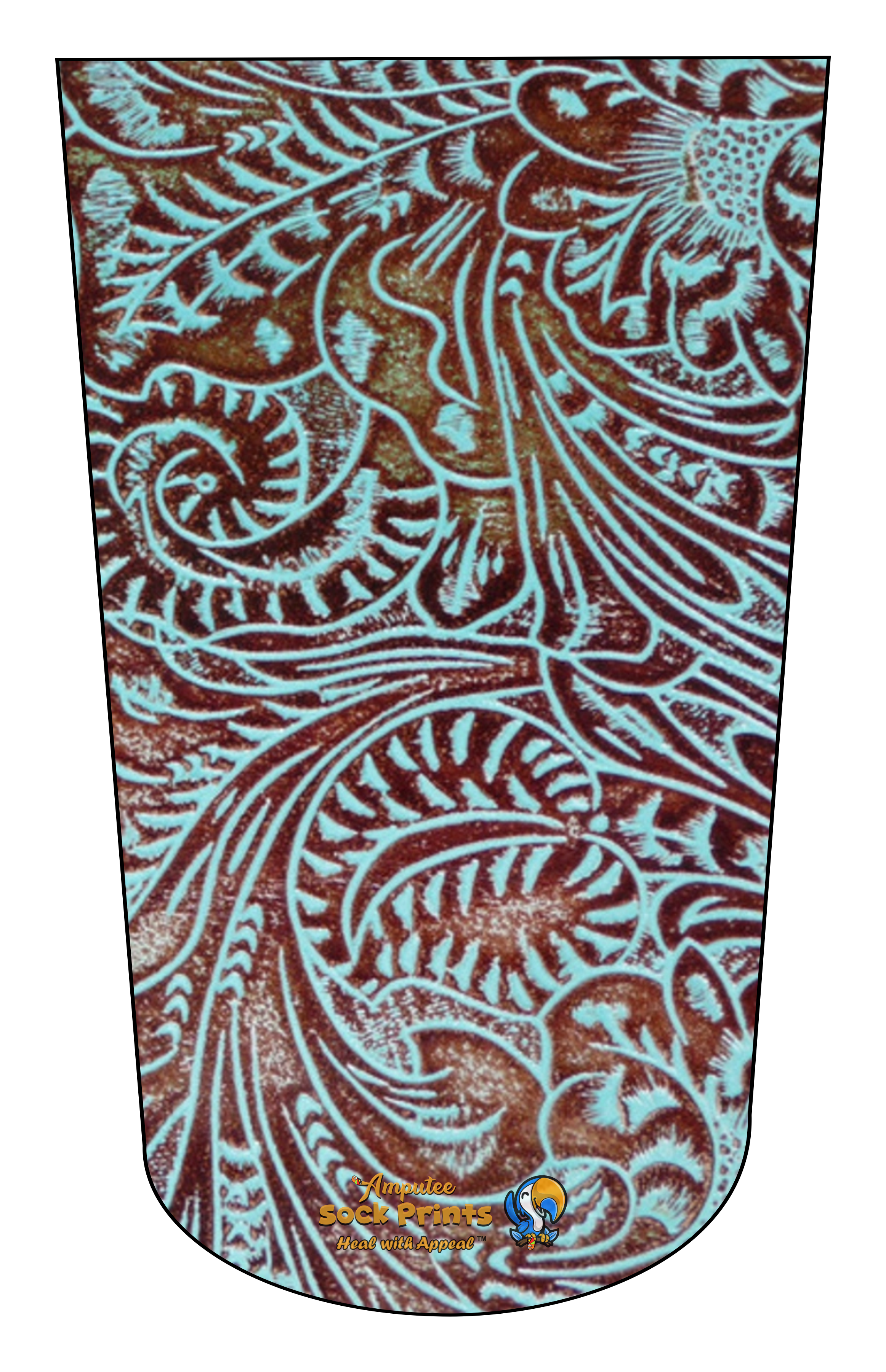 Western tooled pattern V5