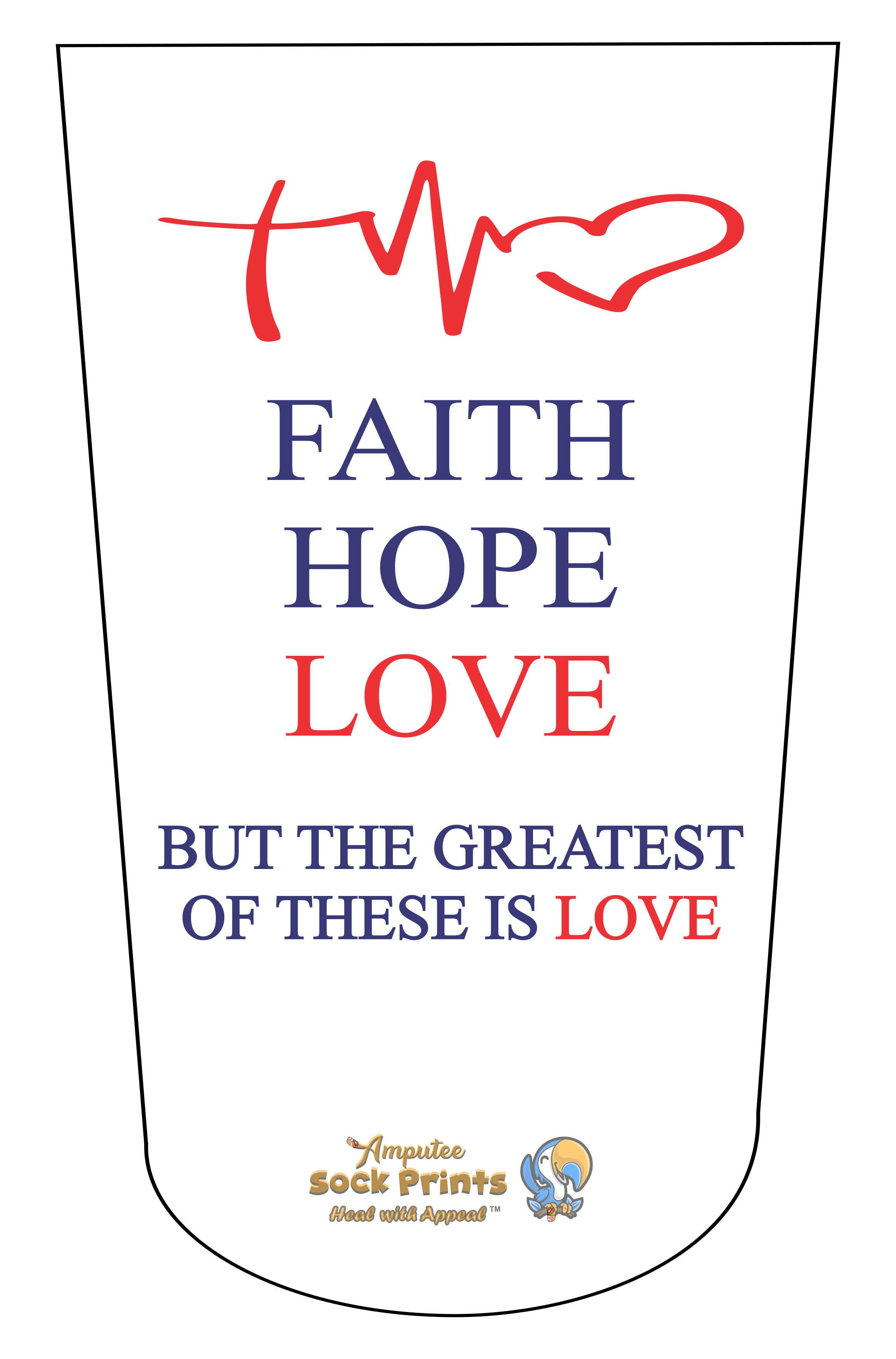Faith hope love logo BTKA white V1