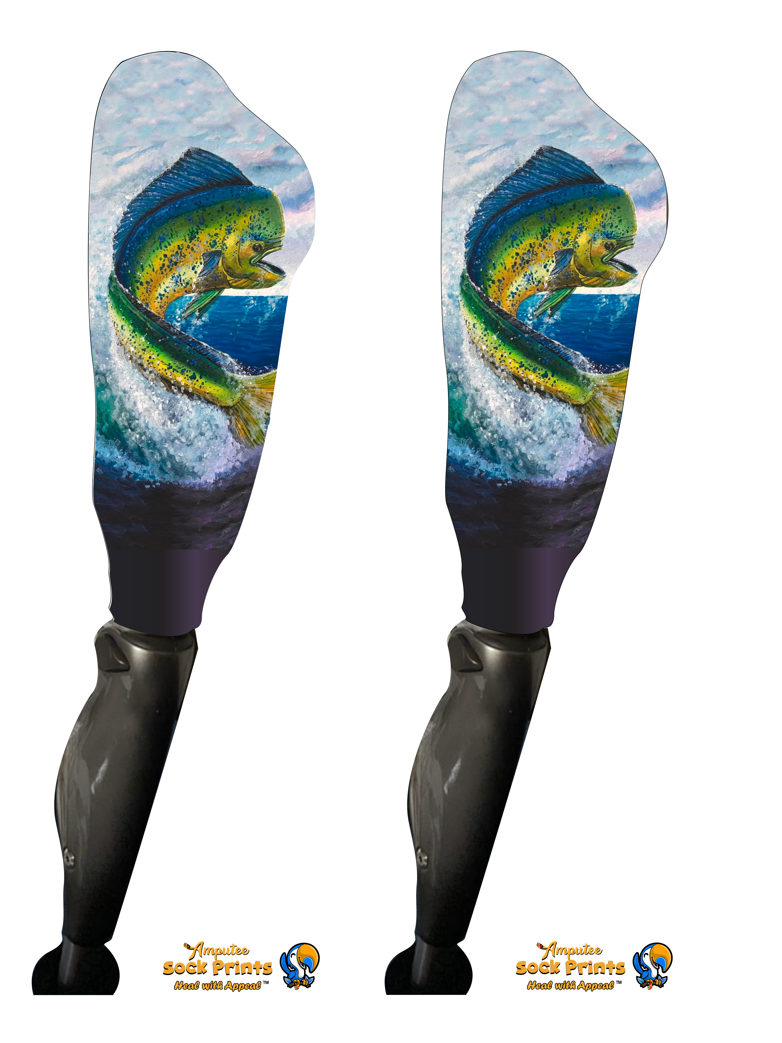 Underwater view w fish V3 BOOT PAIR