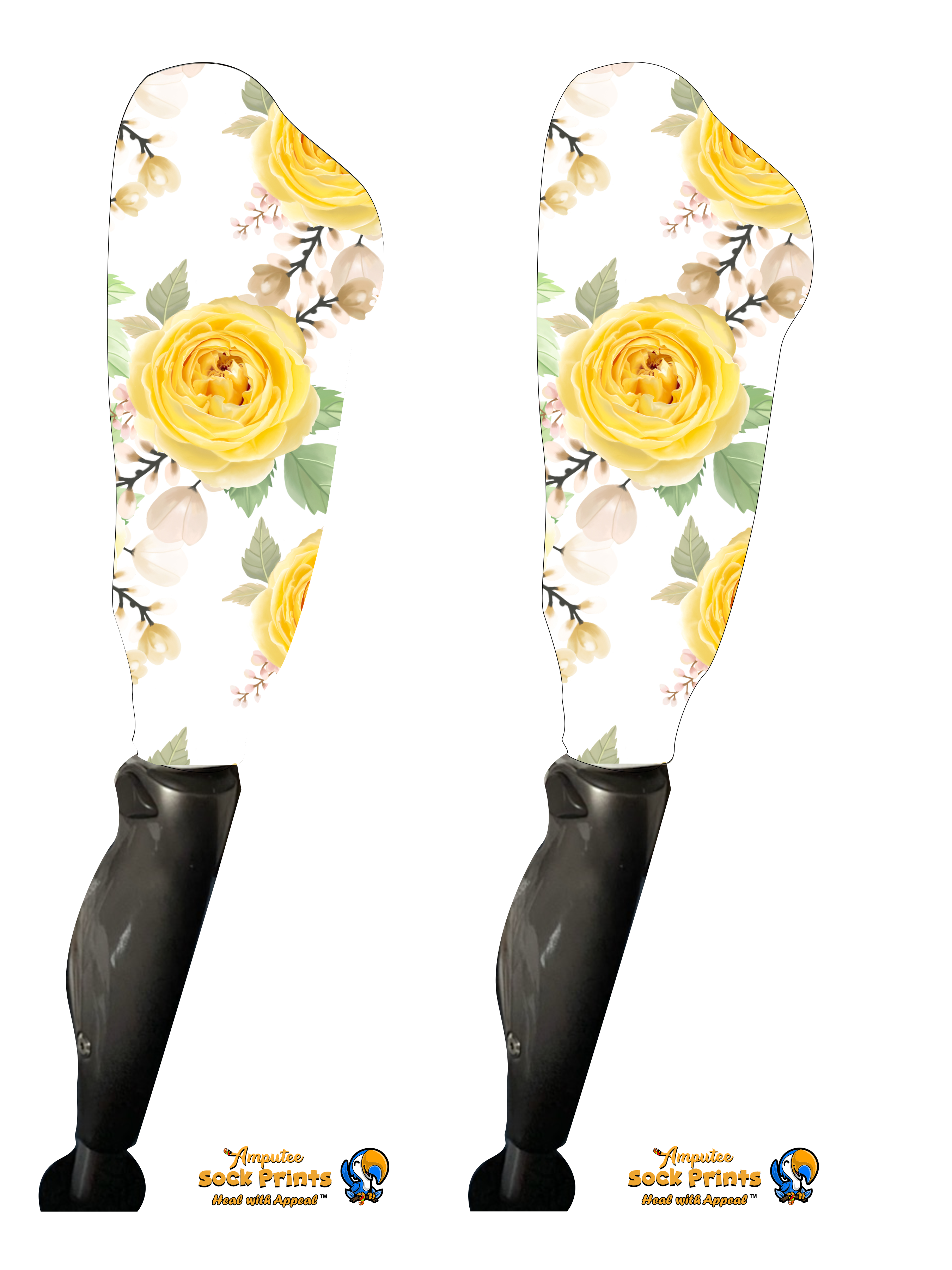 Yellow roses v1 BOOT PAIR