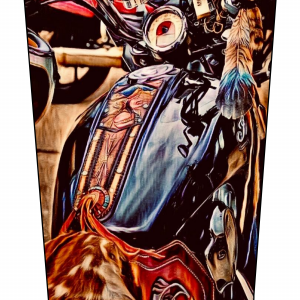 Motorcycle abstract V1