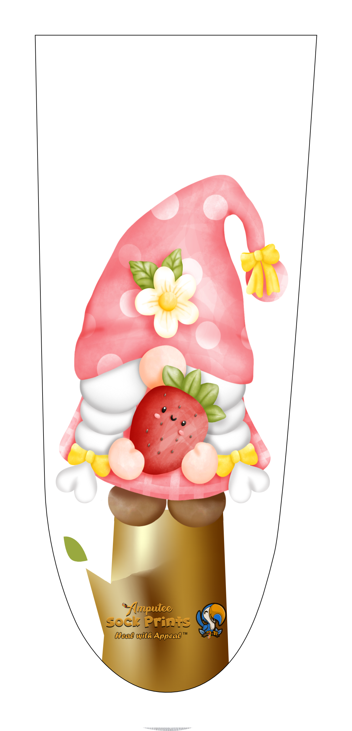 Gnome w Strawberry V1 PAS