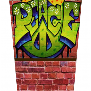 Peace brick wall V1 SLEEVE XXL