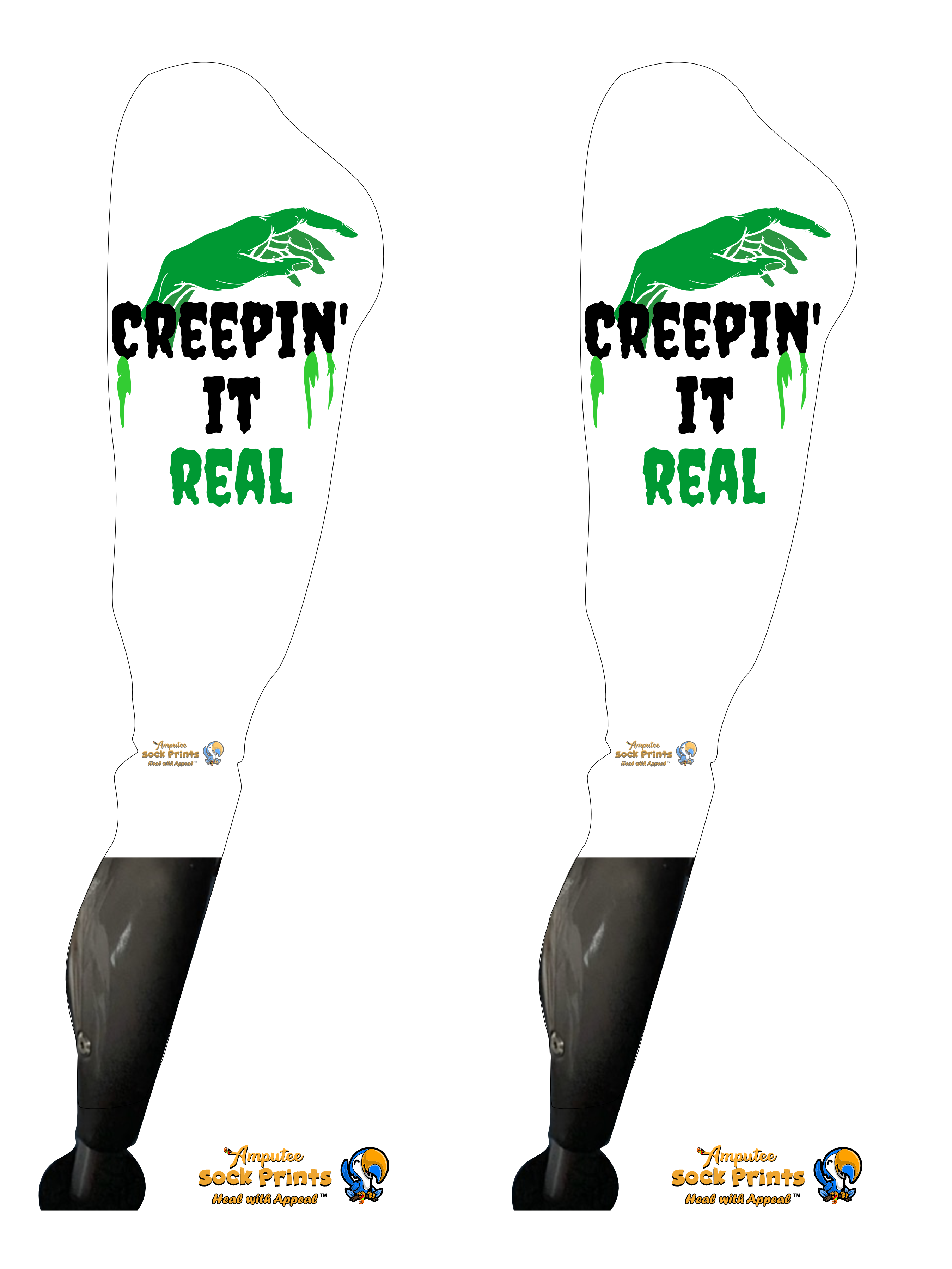 Creepin it real V1 BOOT PAIR