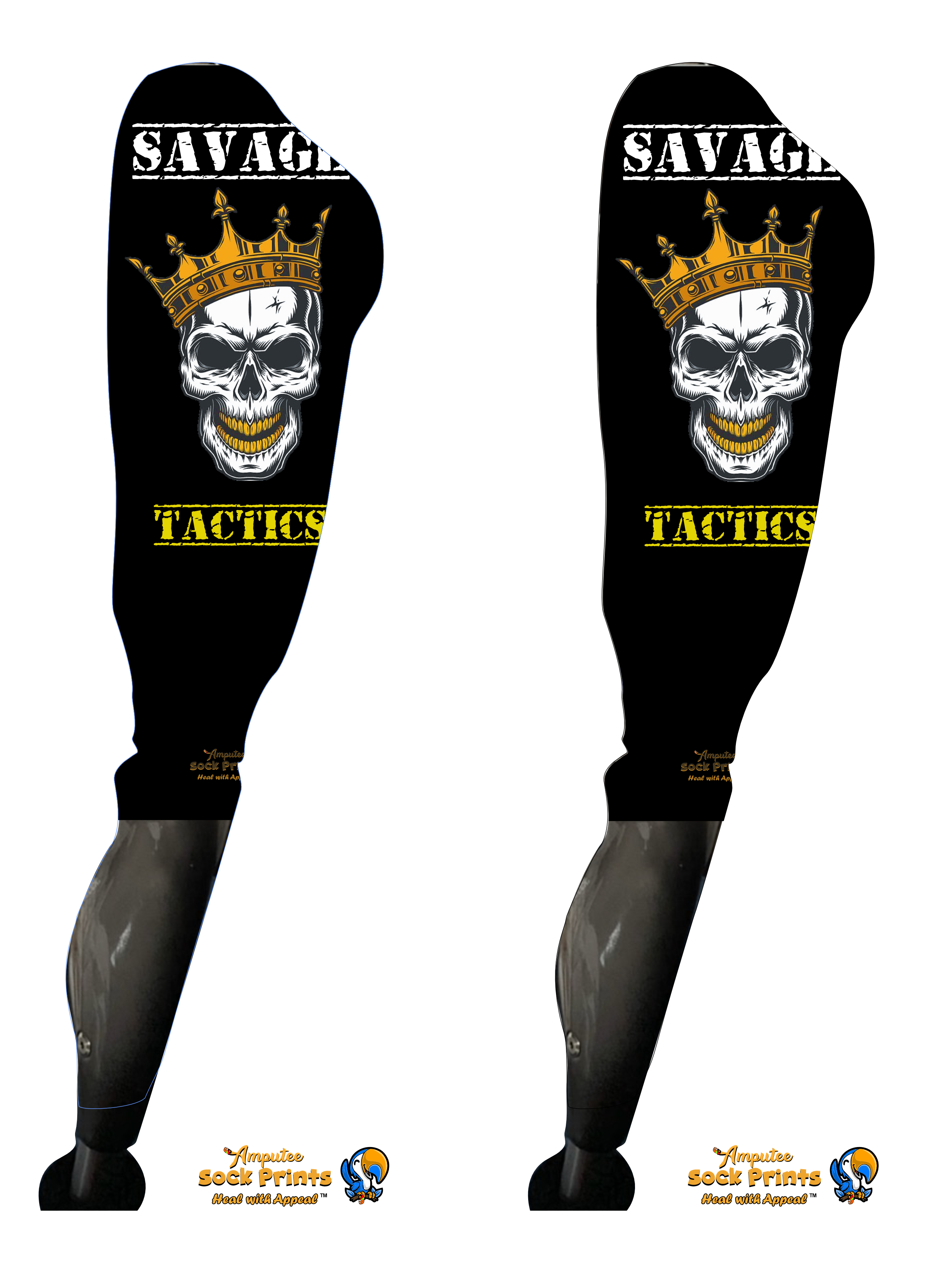Skull Crown Tactics V2 BOOT PAIR