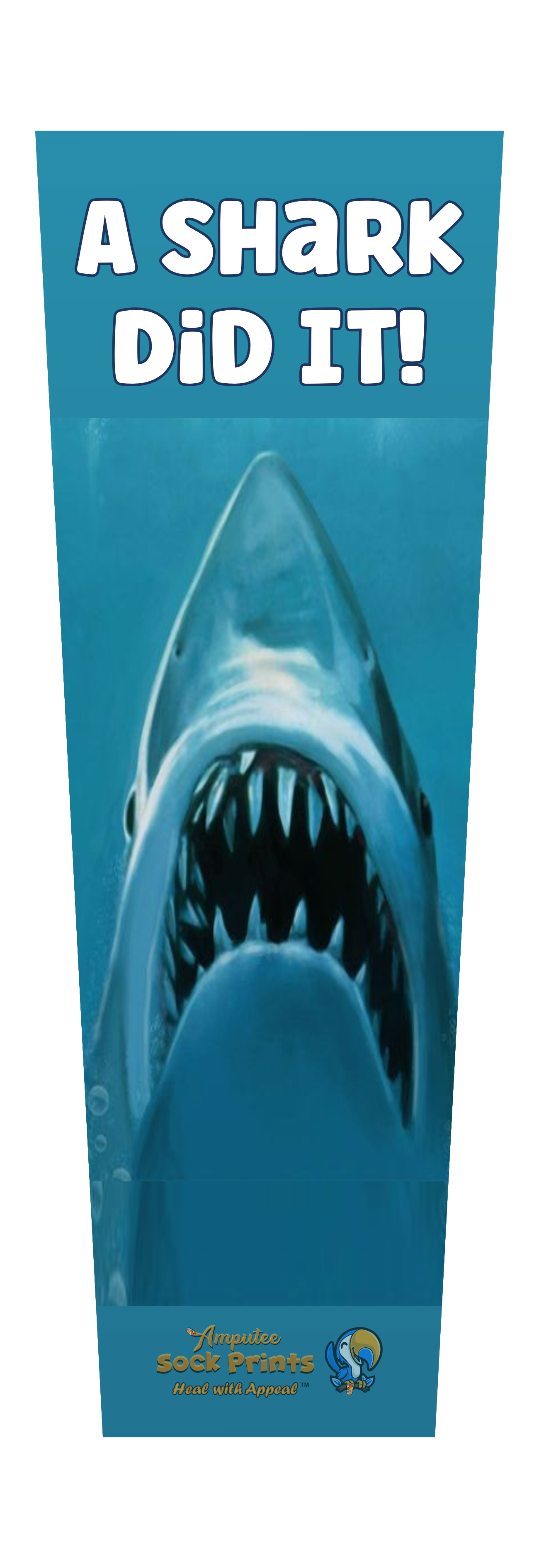 A shark did it V1 SLEEVE Mockup