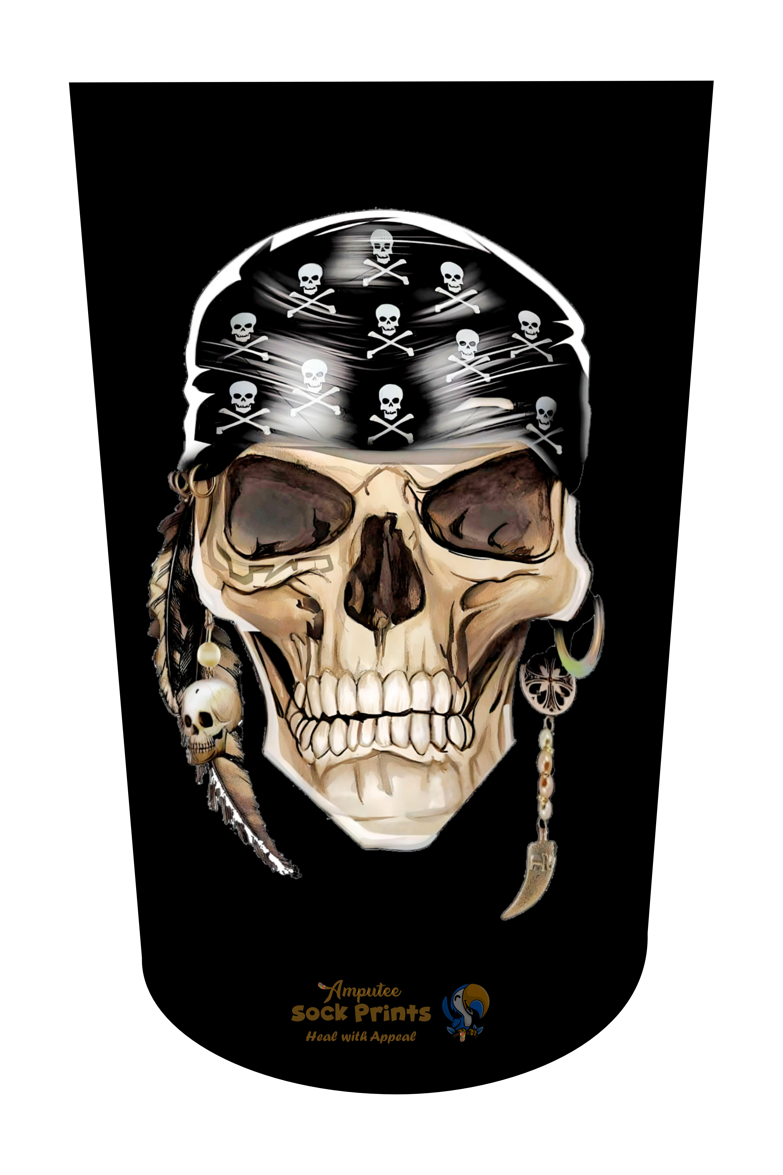Skull cap crossbones V1