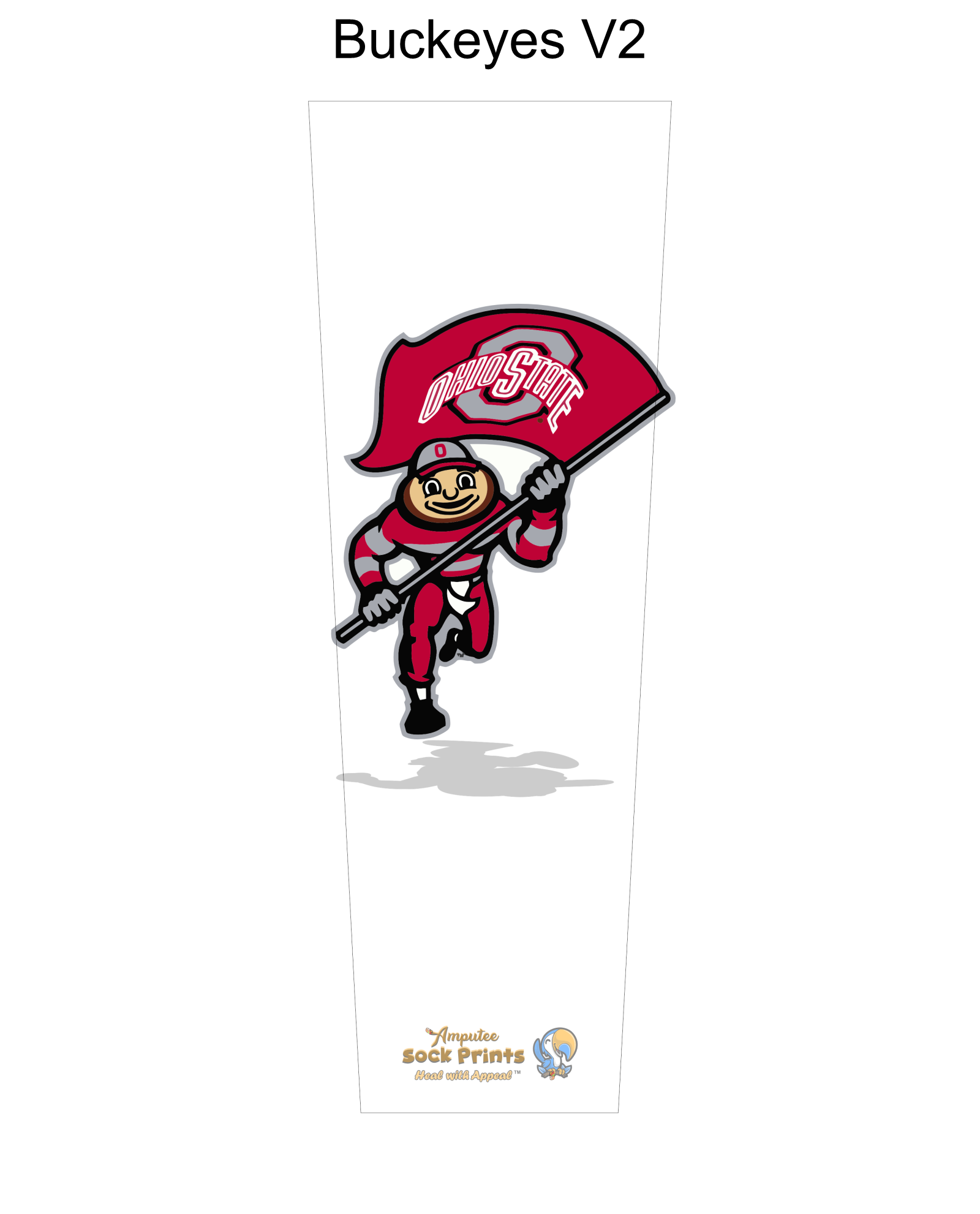 Buckeyes V2 SLEEVE XL Mockup