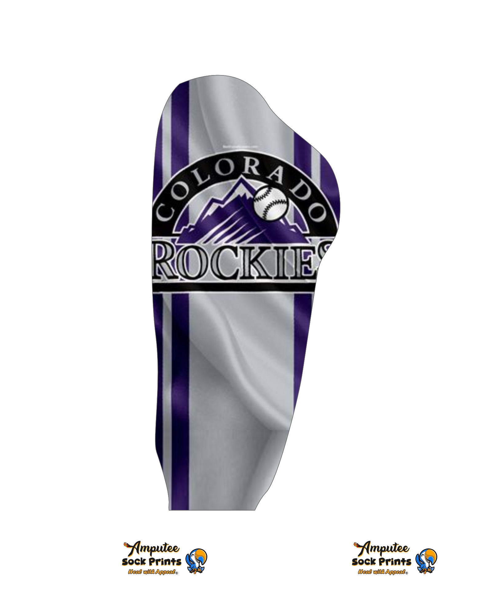 Colorado Rockies BB Logo V2 BOOT MOCKUP