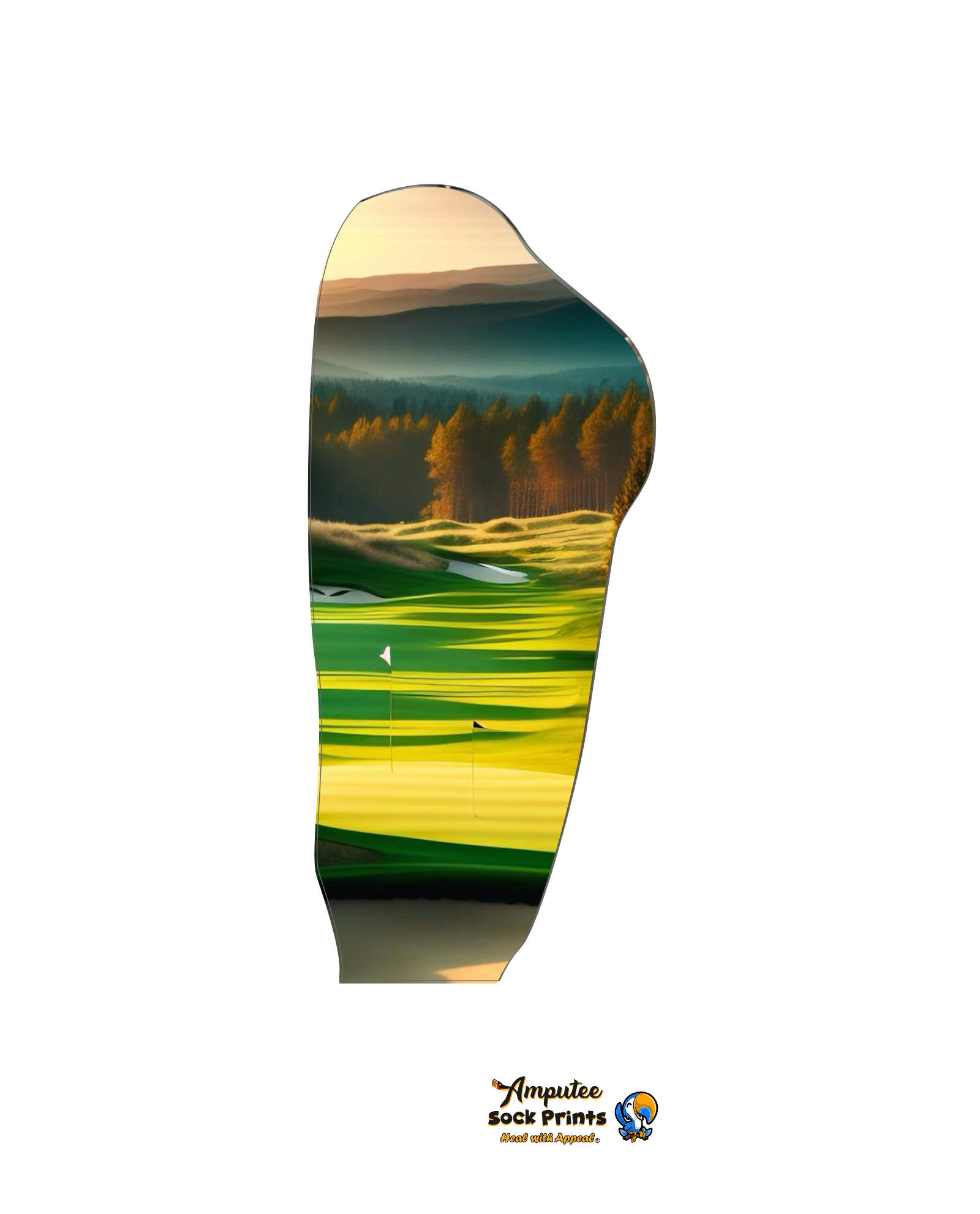 Golf Scene V1 SLEEVE XL BOOT Mockup