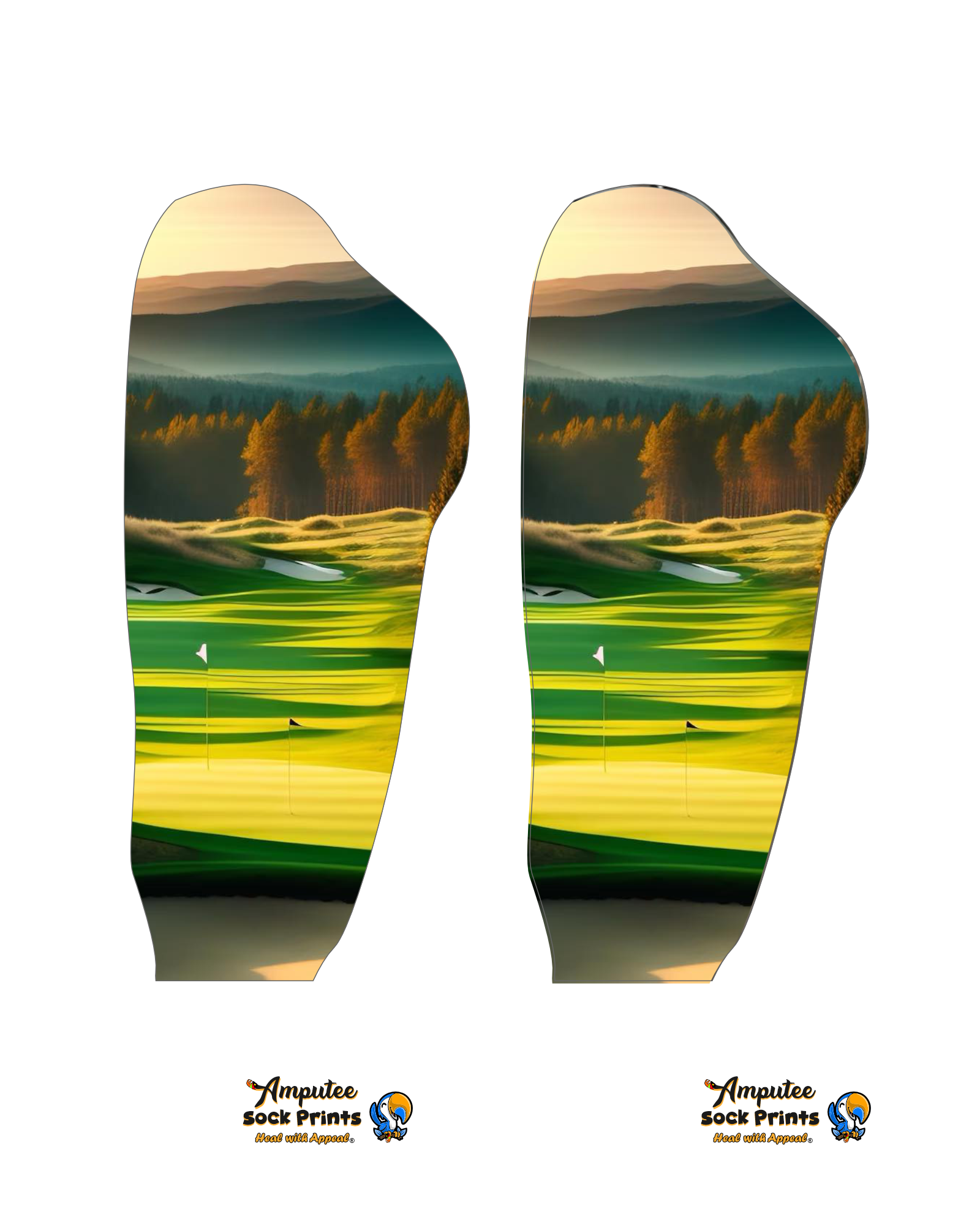 Golf Scene V1 SLEEVE XL BOOT PAIR Mockup
