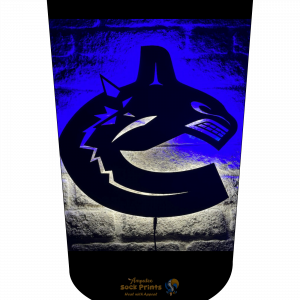 canucks ice hockey stump sock
