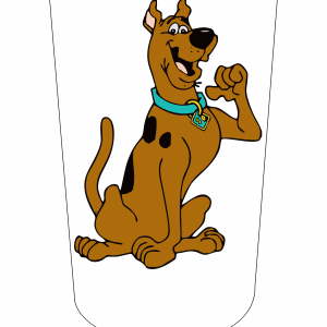 3ply amputee sock scooby doo art
