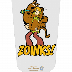 shrinkers stump sock scooby art