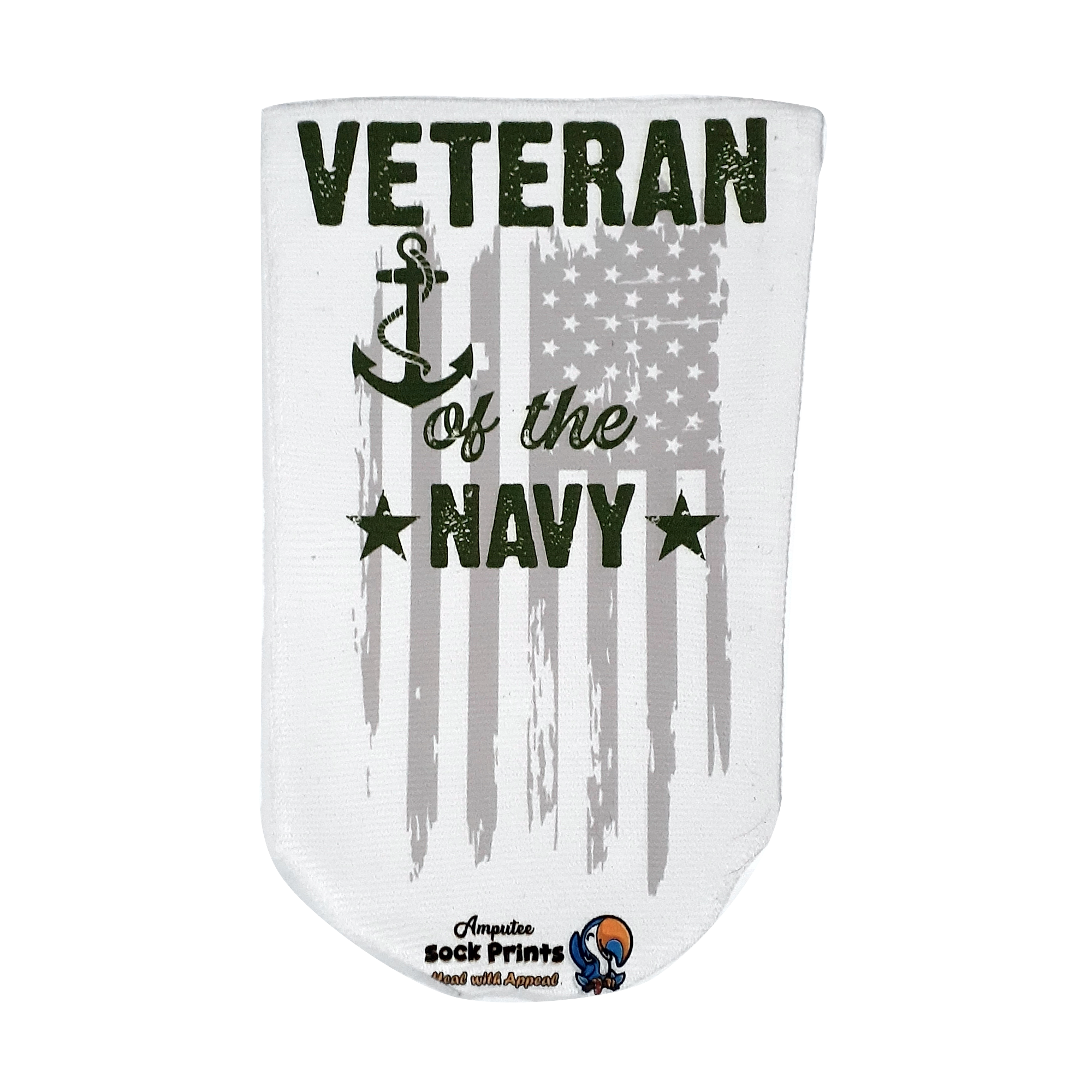 navy vet sock