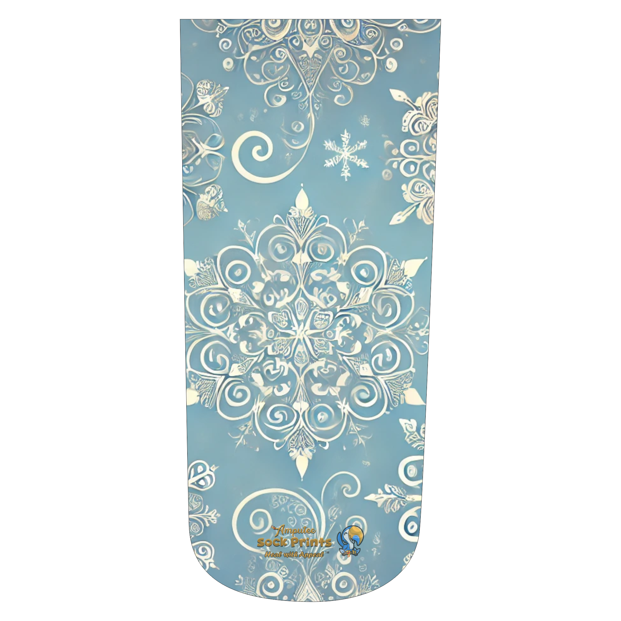 amputee sock snowflake pattern